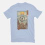 Earth Nomad Ukiyo-e-Womens-Fitted-Tee-vp021