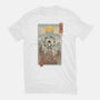 Earth Nomad Ukiyo-e-Womens-Fitted-Tee-vp021