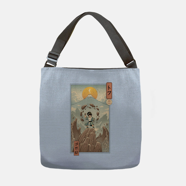 Earth Nomad Ukiyo-e-None-Adjustable Tote-Bag-vp021