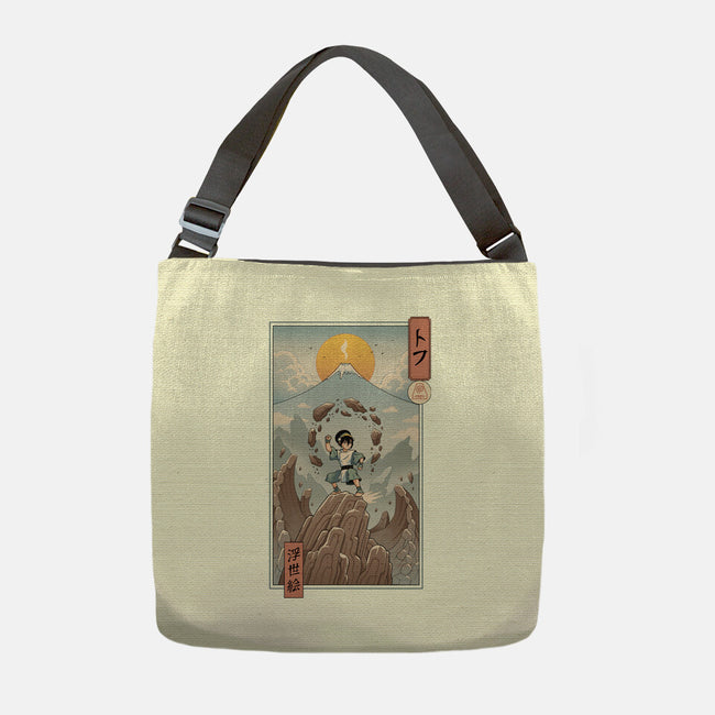 Earth Nomad Ukiyo-e-None-Adjustable Tote-Bag-vp021