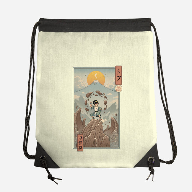 Earth Nomad Ukiyo-e-None-Drawstring-Bag-vp021