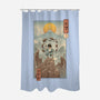 Earth Nomad Ukiyo-e-None-Polyester-Shower Curtain-vp021