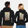 Earth Nomad Ukiyo-e-Unisex-Zip-Up-Sweatshirt-vp021