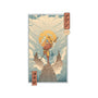 Air Nomad Ukiyo-e-Womens-V-Neck-Tee-vp021