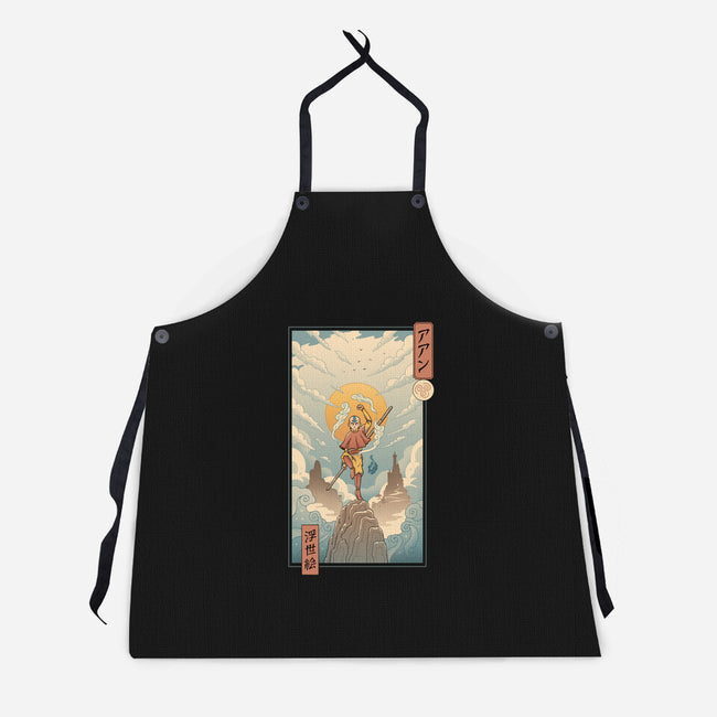 Air Nomad Ukiyo-e-Unisex-Kitchen-Apron-vp021