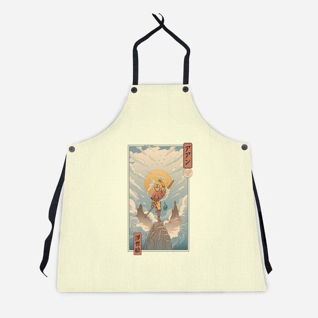 Air Nomad Ukiyo-e-Unisex-Kitchen-Apron-vp021