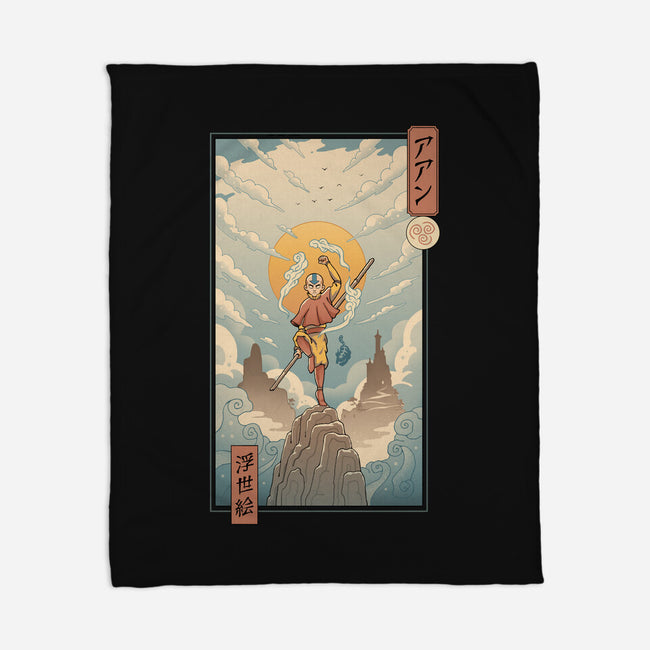 Air Nomad Ukiyo-e-None-Fleece-Blanket-vp021