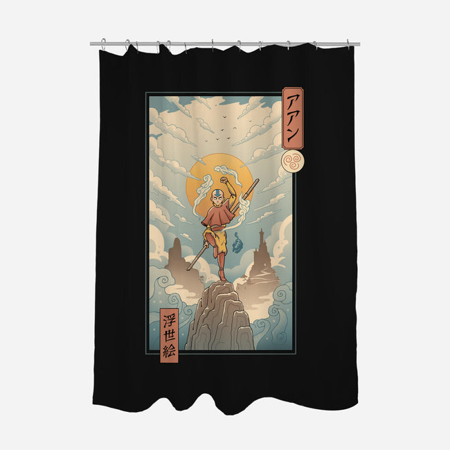 Air Nomad Ukiyo-e-None-Polyester-Shower Curtain-vp021