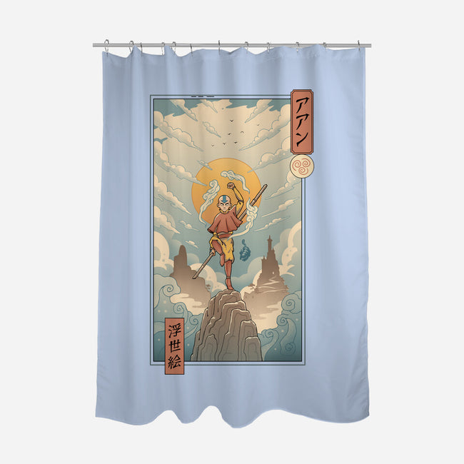 Air Nomad Ukiyo-e-None-Polyester-Shower Curtain-vp021