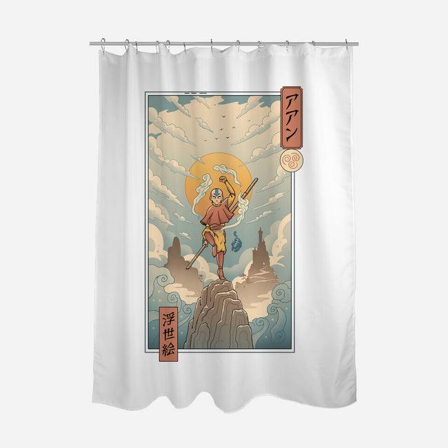 Air Nomad Ukiyo-e-None-Polyester-Shower Curtain-vp021