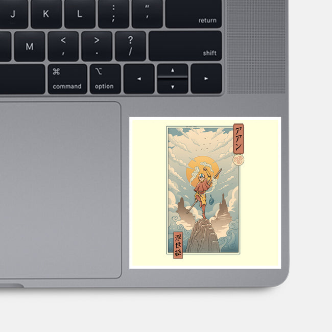 Air Nomad Ukiyo-e-None-Glossy-Sticker-vp021