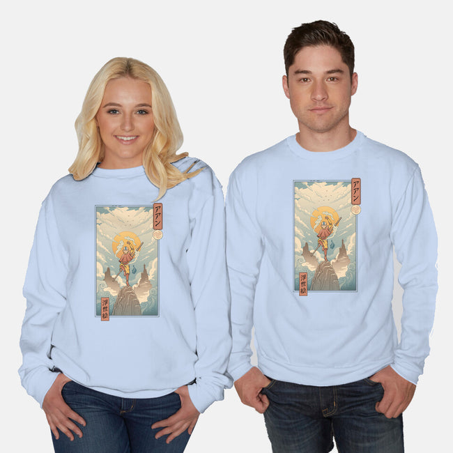 Air Nomad Ukiyo-e-Unisex-Crew Neck-Sweatshirt-vp021