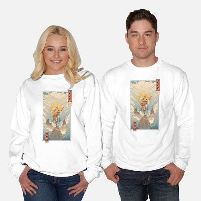 Air Nomad Ukiyo-e-Unisex-Crew Neck-Sweatshirt-vp021