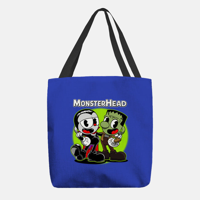 Monsterhead-None-Basic Tote-Bag-joerawks
