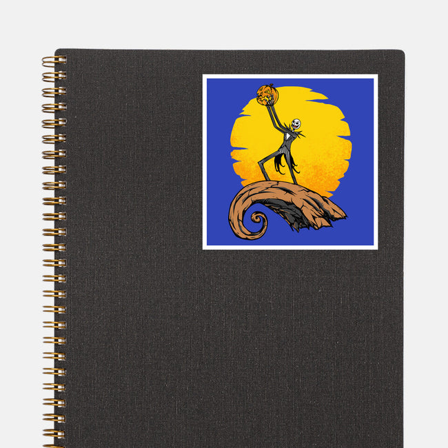 It's A Pumpkin-None-Glossy-Sticker-joerawks