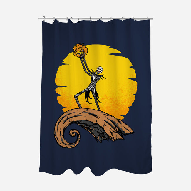 It's A Pumpkin-None-Polyester-Shower Curtain-joerawks