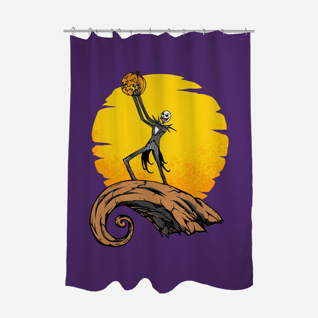 It's A Pumpkin-None-Polyester-Shower Curtain-joerawks