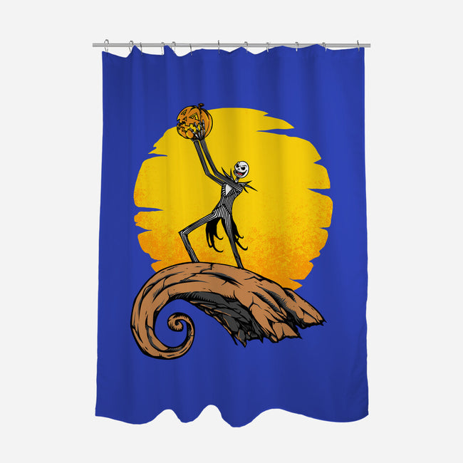 It's A Pumpkin-None-Polyester-Shower Curtain-joerawks