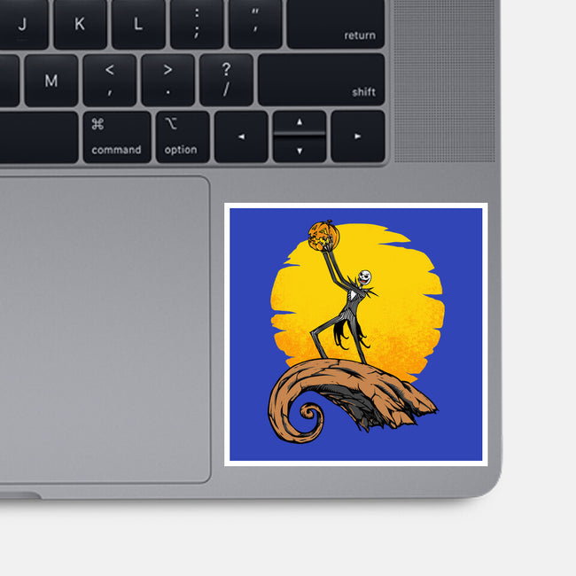 It's A Pumpkin-None-Glossy-Sticker-joerawks