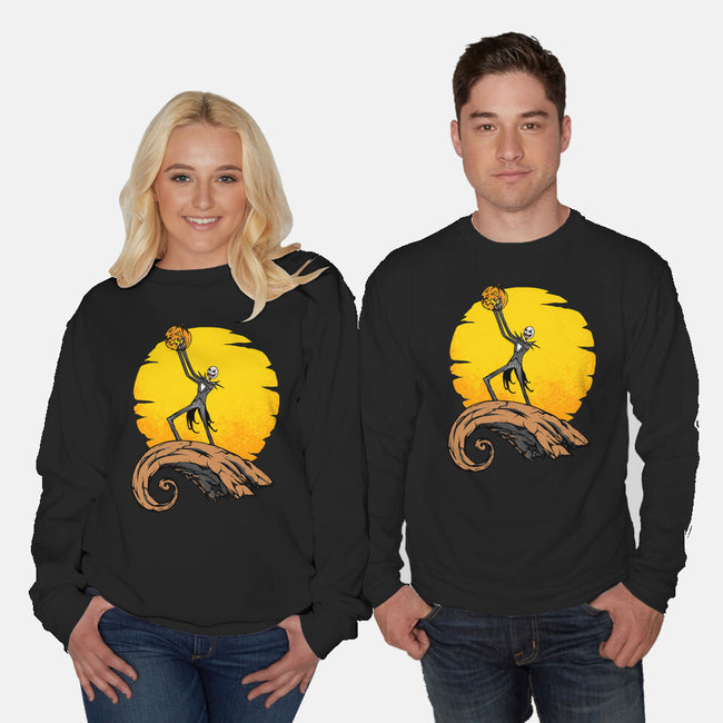 It's A Pumpkin-Unisex-Crew Neck-Sweatshirt-joerawks