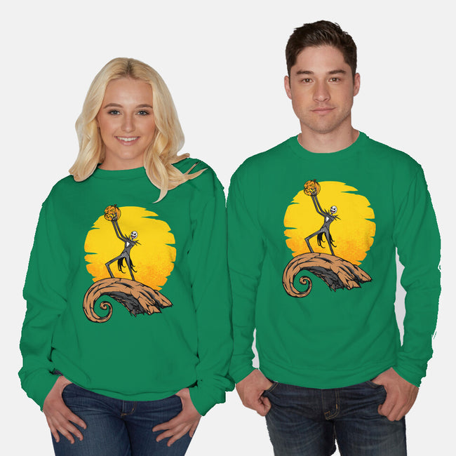 It's A Pumpkin-Unisex-Crew Neck-Sweatshirt-joerawks
