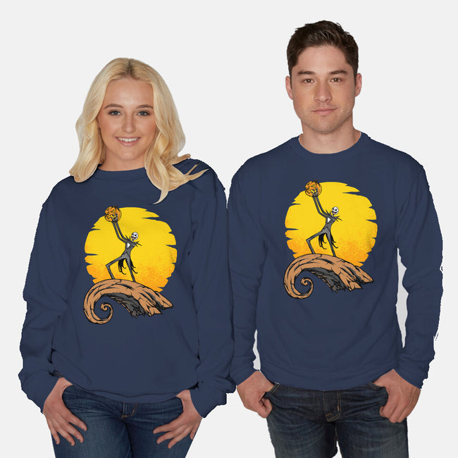 It's A Pumpkin-Unisex-Crew Neck-Sweatshirt-joerawks