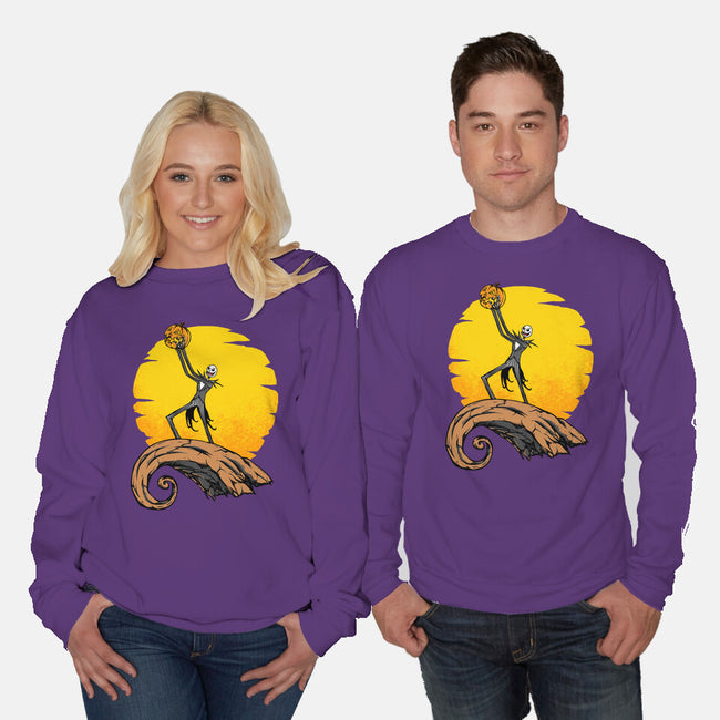 It's A Pumpkin-Unisex-Crew Neck-Sweatshirt-joerawks