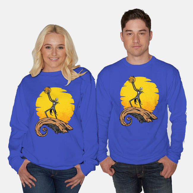It's A Pumpkin-Unisex-Crew Neck-Sweatshirt-joerawks