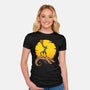 It's A Pumpkin-Womens-Fitted-Tee-joerawks
