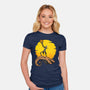 It's A Pumpkin-Womens-Fitted-Tee-joerawks