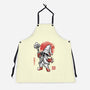 Black Mage Sumi-E-Unisex-Kitchen-Apron-Astrobot Invention