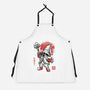 Black Mage Sumi-E-Unisex-Kitchen-Apron-Astrobot Invention