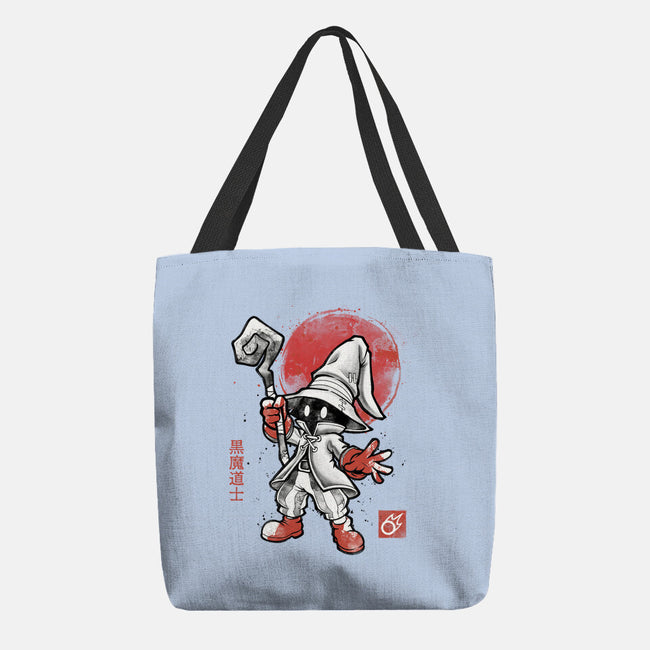 Black Mage Sumi-E-None-Basic Tote-Bag-Astrobot Invention