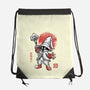 Black Mage Sumi-E-None-Drawstring-Bag-Astrobot Invention