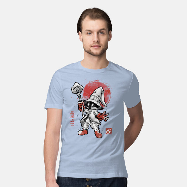 Black Mage Sumi-E-Mens-Premium-Tee-Astrobot Invention