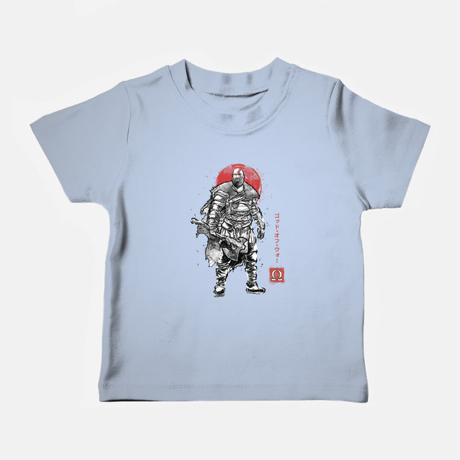 The Rustlord Eternal Sumi-E-Baby-Basic-Tee-Astrobot Invention