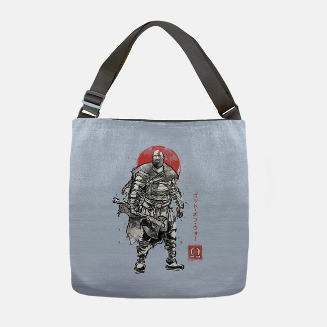 The Rustlord Eternal Sumi-E-None-Adjustable Tote-Bag-Astrobot Invention