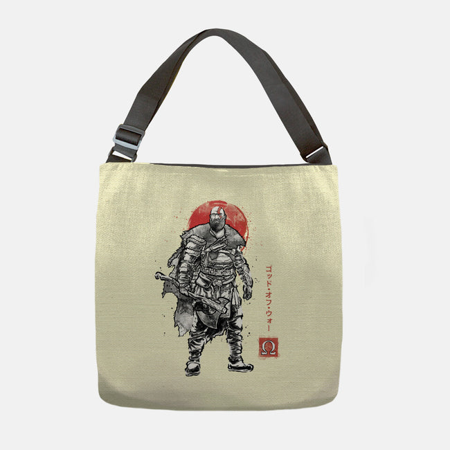 The Rustlord Eternal Sumi-E-None-Adjustable Tote-Bag-Astrobot Invention