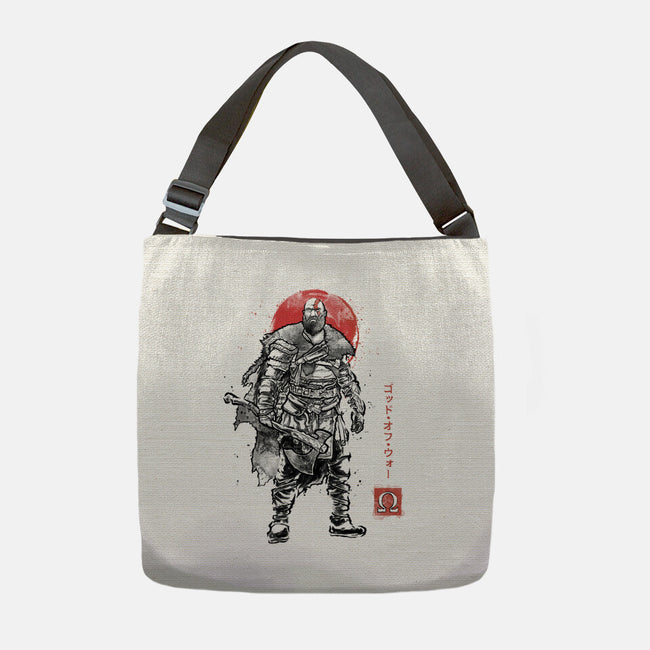 The Rustlord Eternal Sumi-E-None-Adjustable Tote-Bag-Astrobot Invention