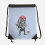 The Rustlord Eternal Sumi-E-None-Drawstring-Bag-Astrobot Invention