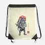 The Rustlord Eternal Sumi-E-None-Drawstring-Bag-Astrobot Invention