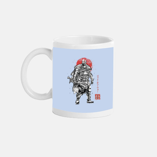 The Rustlord Eternal Sumi-E-None-Mug-Drinkware-Astrobot Invention