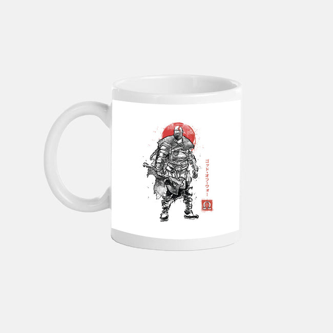 The Rustlord Eternal Sumi-E-None-Mug-Drinkware-Astrobot Invention