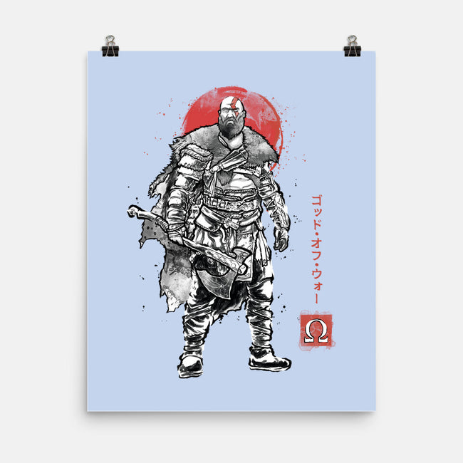 The Rustlord Eternal Sumi-E-None-Matte-Poster-Astrobot Invention