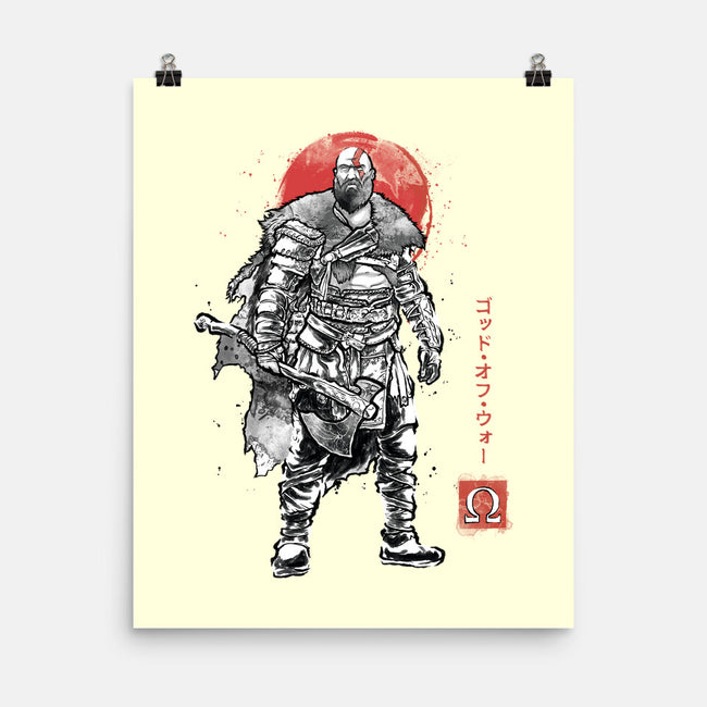 The Rustlord Eternal Sumi-E-None-Matte-Poster-Astrobot Invention