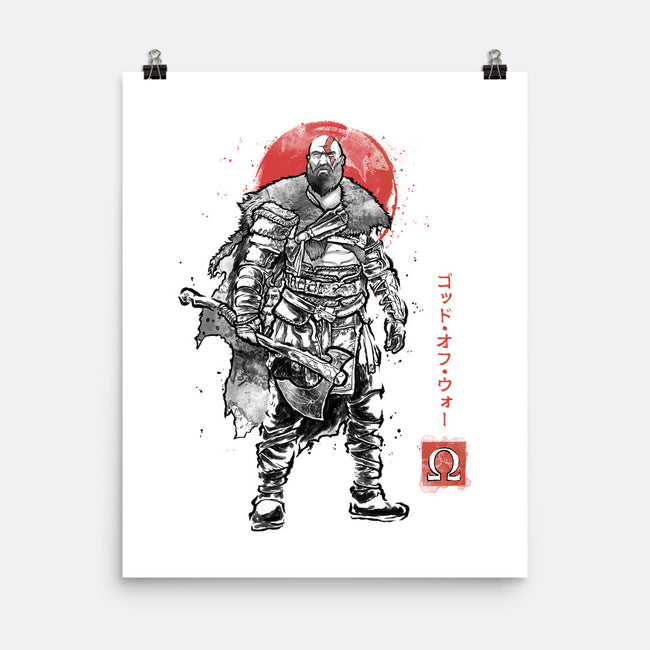 The Rustlord Eternal Sumi-E-None-Matte-Poster-Astrobot Invention