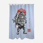 The Rustlord Eternal Sumi-E-None-Polyester-Shower Curtain-Astrobot Invention