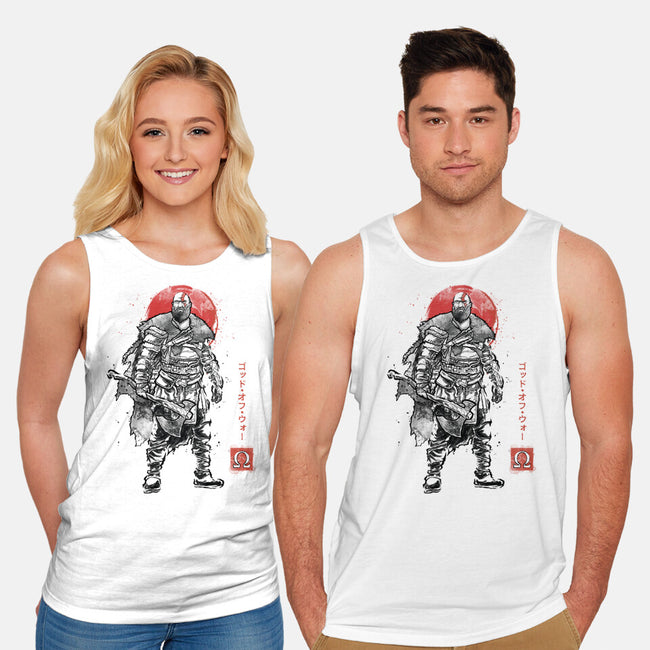 The Rustlord Eternal Sumi-E-Unisex-Basic-Tank-Astrobot Invention