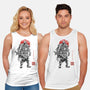 The Rustlord Eternal Sumi-E-Unisex-Basic-Tank-Astrobot Invention