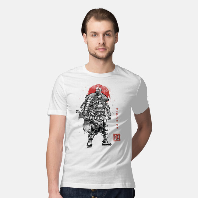 The Rustlord Eternal Sumi-E-Mens-Premium-Tee-Astrobot Invention